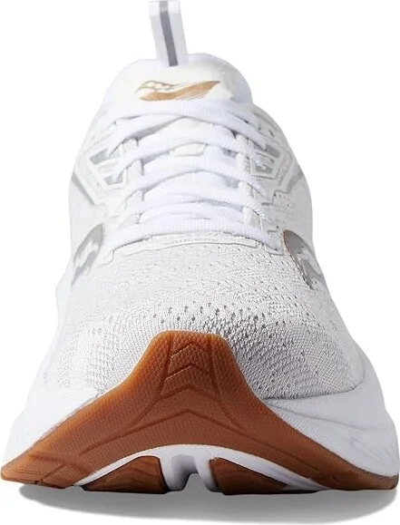 Saucony Echelon 9 Men's Shoes White/Gum : 7.5 D - Medium, Synthetic/Textile - Image 3