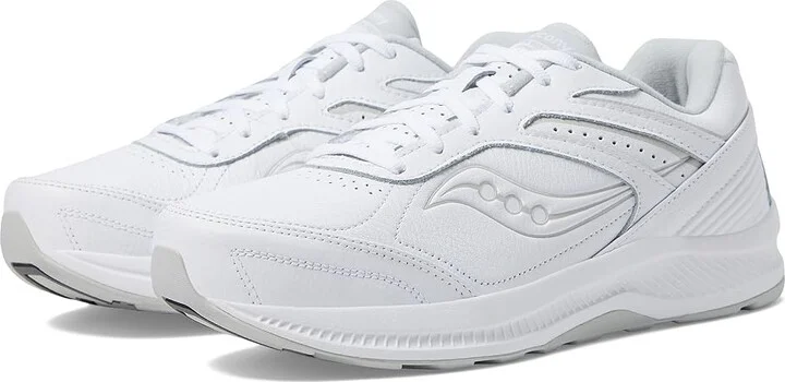 Saucony Echelon Walker 3 Men's Shoes White : 7 E - Wide, Synthetic/Leather