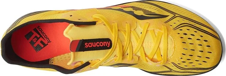 Saucony Endorphin 3 Women's Shoes Vizi Gold/Vizi : 5 B - Medium, Textile - Image 2