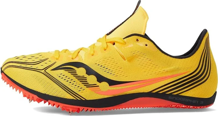 Saucony Endorphin 3 Women's Shoes Vizi Gold/Vizi : 5 B - Medium, Textile - Image 6