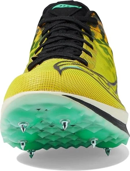 Saucony Endorphin Cheetah Men's Shoes Black/Vizi : 10 D - Medium, Synthetic/Textile - Image 3