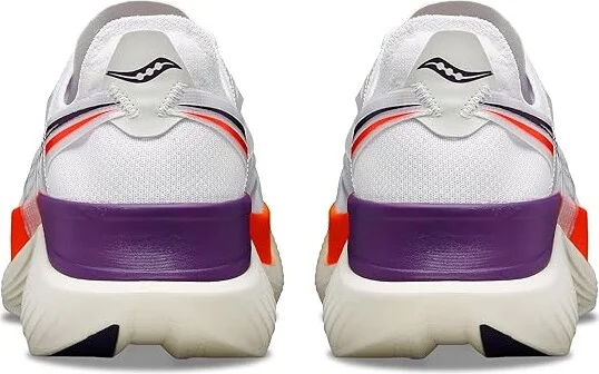 Saucony Endorphin Elite Men's Shoes White/Vizired : 8.5 D - Medium, Synthetic/Textile - Image 4