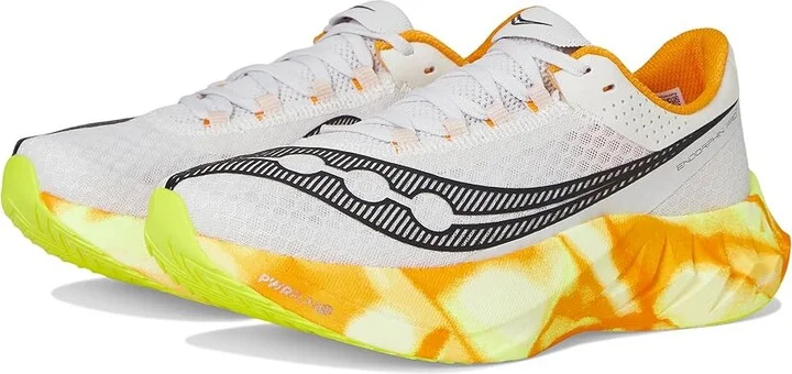 Saucony Endorphin Pro 4 Men's Shoes Fog/Peel : 12.5 D - Medium, Rubber