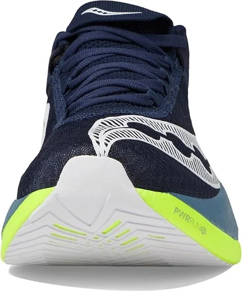 Saucony Endorphin Pro 4 Men's Shoes Navy/Citron : 9.5 D - Medium, Rubber - Image 3