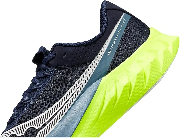 Saucony Endorphin Pro 4 Men's Shoes Navy/Citron : 9.5 D - Medium, Rubber - Image 4
