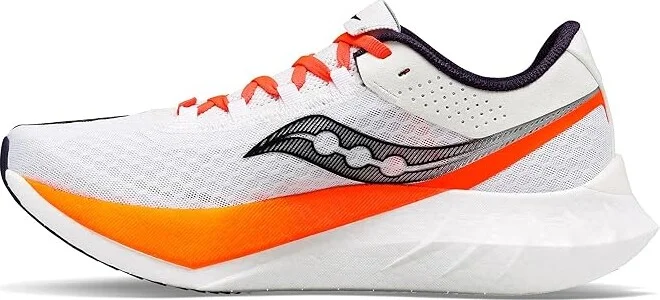 Saucony Endorphin Pro 4 Men's Shoes White/Black : 7.5 D - Medium, Rubber - Image 7