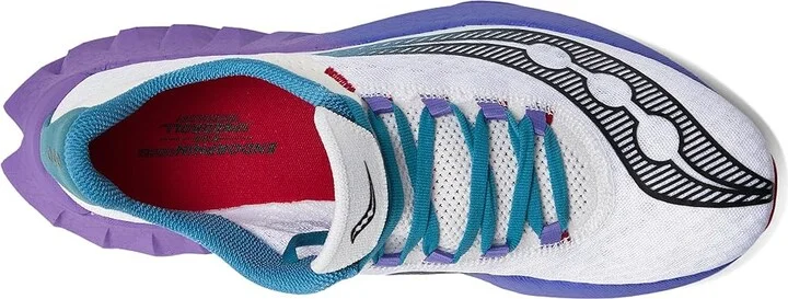 Saucony Endorphin Pro 4 Men's Shoes White/Shadow : 9 D - Medium, Rubber - Image 2