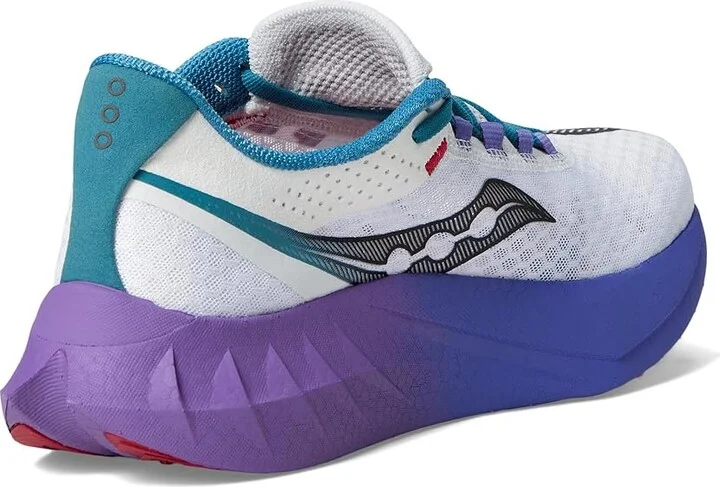 Saucony Endorphin Pro 4 Men's Shoes White/Shadow : 9 D - Medium, Rubber - Image 4