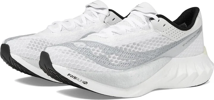 Saucony Endorphin Pro 4 Men's Shoes White/Silver : 13 D - Medium, Rubber