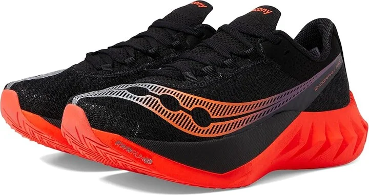 Saucony Endorphin Pro 4 Women's Shoes Black/Vizired : 5 B - Medium, Synthetic/Textile