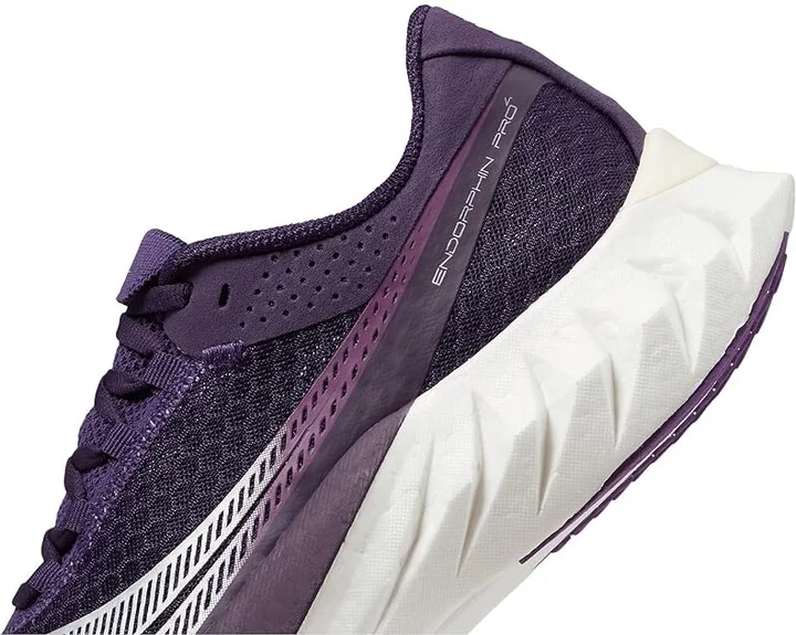 Saucony Endorphin Pro 4 Women's Shoes Cavern/Violet : 5 B - Medium, Synthetic/Textile - Image 4