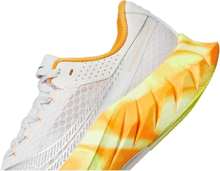 Saucony Endorphin Pro 4 Women's Shoes Fog/Peel : 9.5 B - Medium, Synthetic/Textile - Image 7