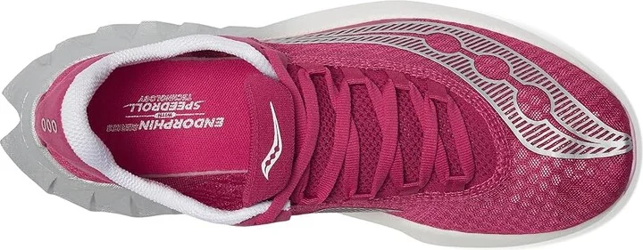 Saucony Endorphin Pro 4 Women's Shoes Magenta : 5 B - Medium, Synthetic/Textile - Image 2