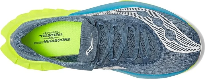 Saucony Endorphin Pro 4 Women's Shoes Mirage/Citron : 6.5 B - Medium, Synthetic/Textile - Image 2