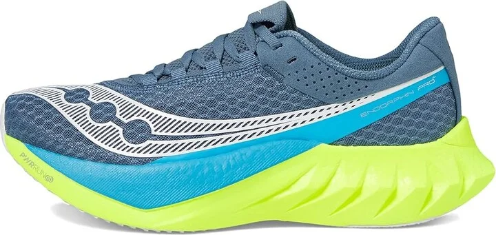 Saucony Endorphin Pro 4 Women's Shoes Mirage/Citron : 6.5 B - Medium, Synthetic/Textile - Image 5