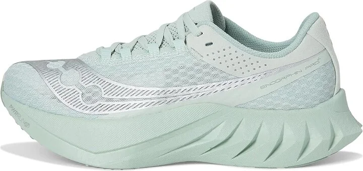 Saucony Endorphin Pro 4 Women's Shoes Mist : 9.5 B - Medium, Synthetic/Textile - Image 6