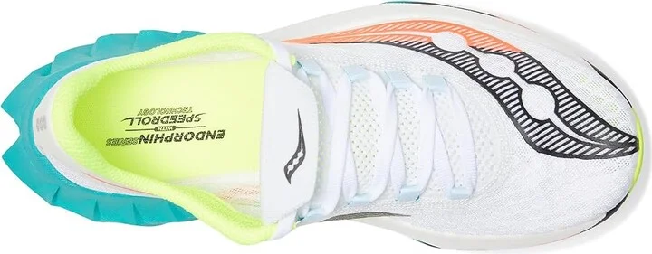 Saucony Endorphin Pro 4 Women's Shoes White/Mutant : 8 B - Medium, Synthetic/Textile - Image 2