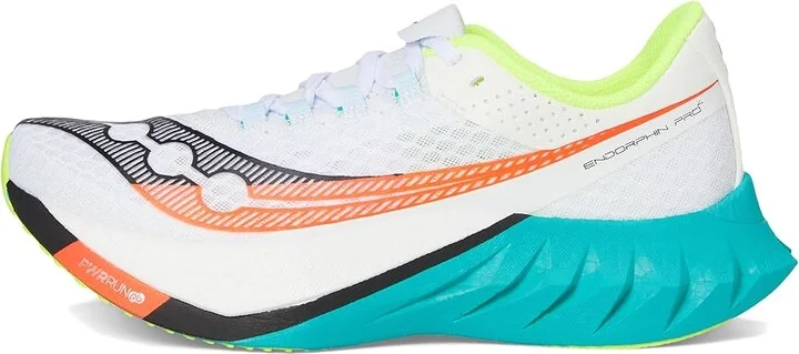 Saucony Endorphin Pro 4 Women's Shoes White/Mutant : 8 B - Medium, Synthetic/Textile - Image 6