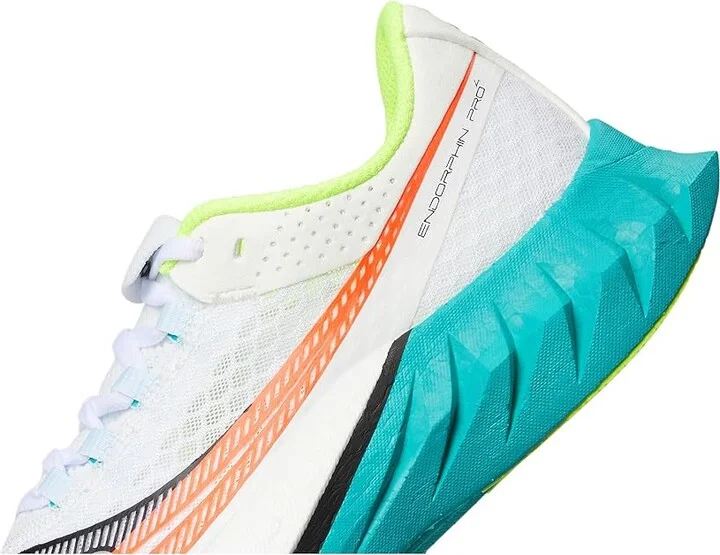 Saucony Endorphin Pro 4 Women's Shoes White/Mutant : 8 B - Medium, Synthetic/Textile - Image 7