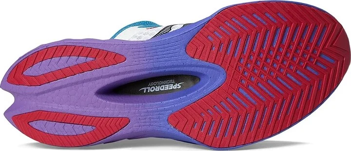 Saucony Endorphin Pro 4 Women's Shoes White/Shadow : 5.5 B - Medium, Synthetic/Textile - Image 3