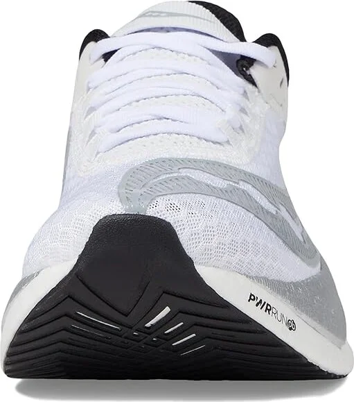 Saucony Endorphin Pro 4 Women's Shoes White/Silver : 10.5 B - Medium, Synthetic/Textile - Image 3