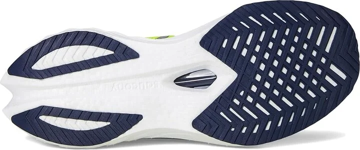 Saucony Endorphin Speed 4 Men's Shoes Citron/Navy : 15 D - Medium, Synthetic/Textile - Image 3
