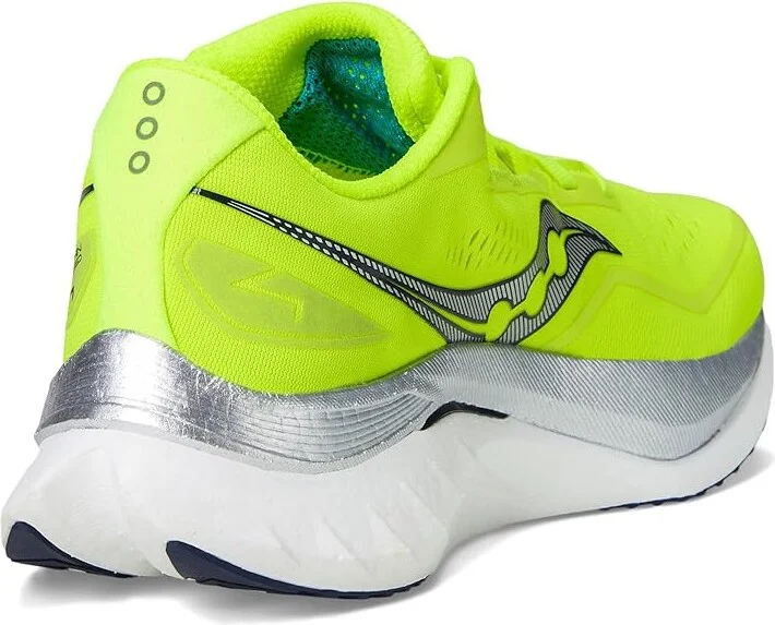 Saucony Endorphin Speed 4 Men's Shoes Citron/Navy : 15 D - Medium, Synthetic/Textile - Image 4