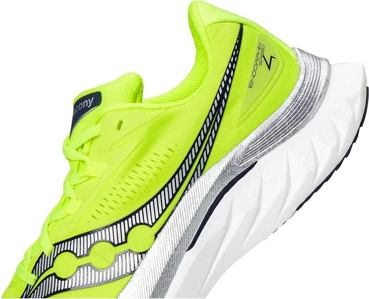 Saucony Endorphin Speed 4 Men's Shoes Citron/Navy : 15 D - Medium, Synthetic/Textile - Image 7