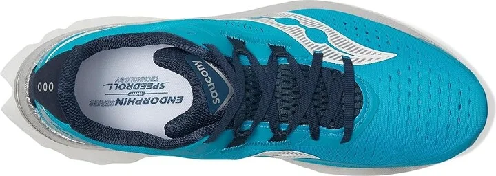 Saucony Endorphin Speed 4 Men's Shoes Viziblue/Navy : 7 D - Medium, Synthetic/Textile - Image 2