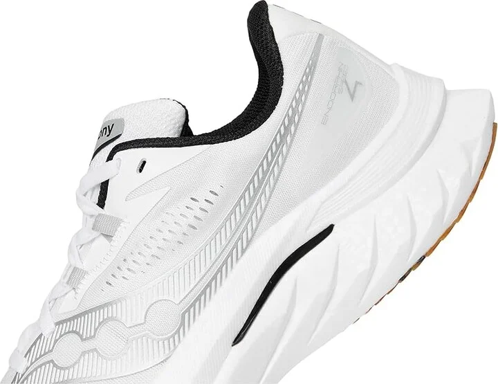 Saucony Endorphin Speed 4 Men's Shoes White/Gum : 12 D - Medium, Synthetic/Textile - Image 7