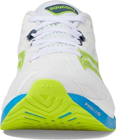 Saucony Endorphin Speed 4 Men's Shoes White/Viziblue : 7 D - Medium, Synthetic/Textile - Image 3