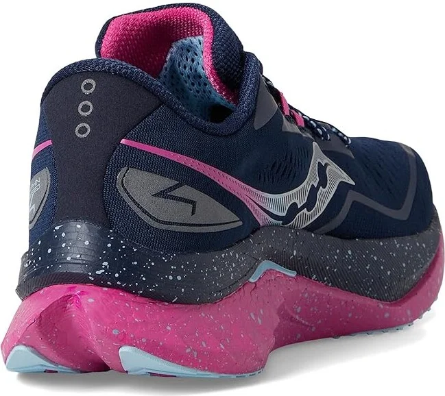 Saucony Endorphin Speed 4 Women's Shoes Navy/Fuchsia : 6.5 B - Medium - Image 4