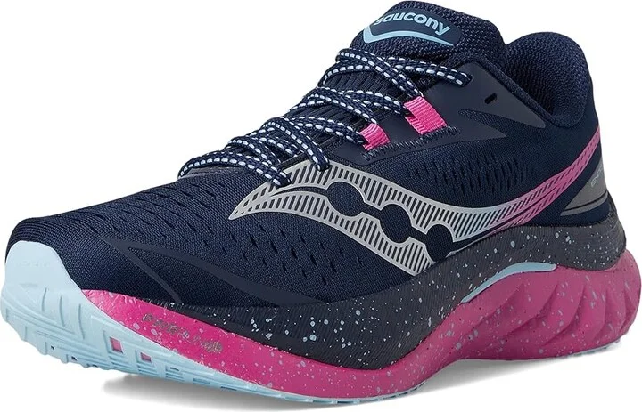 Saucony Endorphin Speed 4 Women's Shoes Navy/Fuchsia : 6.5 B - Medium - Image 5