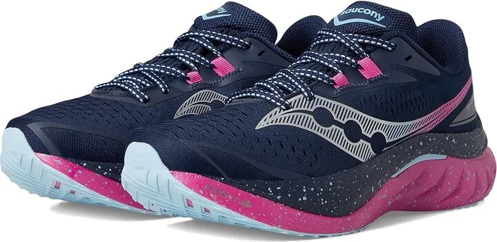 Saucony Endorphin Speed 4 Women's Shoes Navy/Fuchsia : 6.5 B - Medium