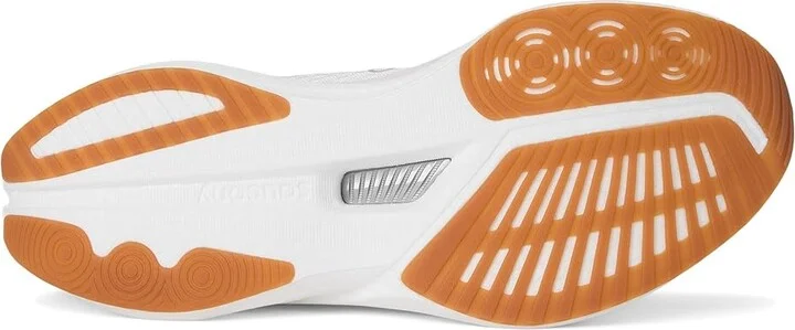 Saucony Endorphin Speed 5 Men's Running Shoes White/Gum : 7 D - Medium, Leather - Image 3