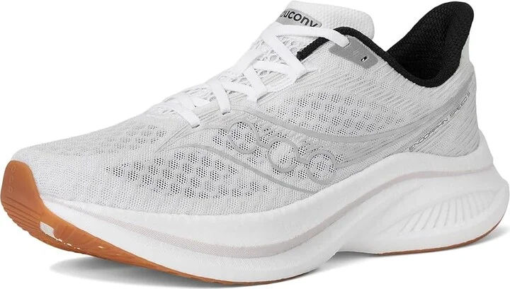 Saucony Endorphin Speed 5 Men's Running Shoes White/Gum : 7 D - Medium, Leather - Image 5