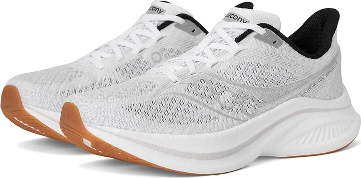 Saucony Endorphin Speed 5 Men's Running Shoes White/Gum : 7 D - Medium, Leather