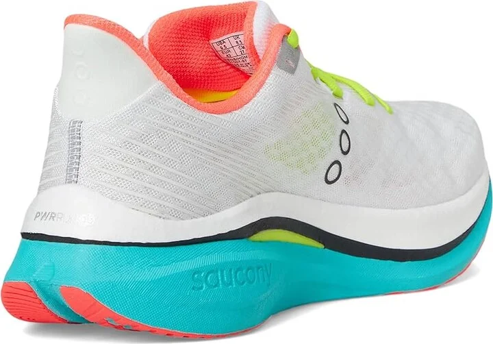 Saucony Endorphin Speed 5 Men's Running Shoes White/Mutant : 10.5 D - Medium, Leather - Image 4