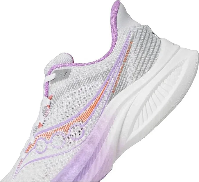 Saucony Endorphin Speed 5 Women's Running Shoes White/Crocus : 12 B - Medium, Leather - Image 7