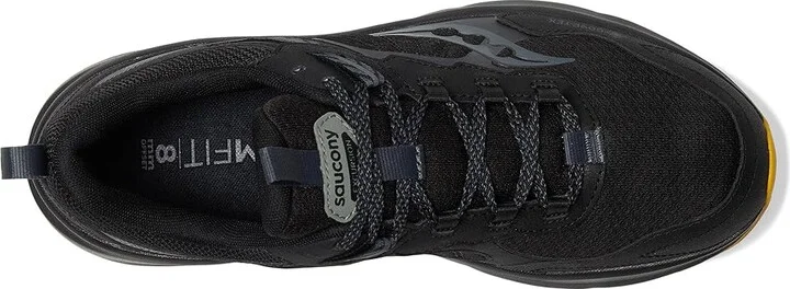 Saucony Excursion TR17 GTX Men's Running Shoes Black/Oak : 9 D - Medium, Rubber - Image 2