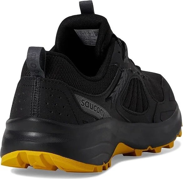 Saucony Excursion TR17 GTX Men's Running Shoes Black/Oak : 9 D - Medium, Rubber - Image 4