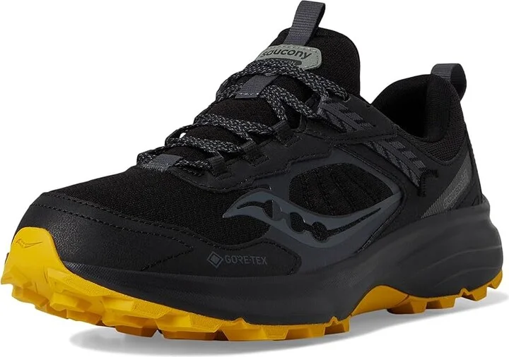 Saucony Excursion TR17 GTX Men's Running Shoes Black/Oak : 9 D - Medium, Rubber - Image 5