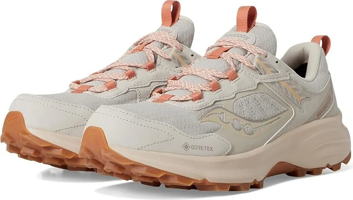 Saucony Excursion TR17 GTX(r) Women's Running Shoes Oat/Clay : 11 B - Medium, Rubber