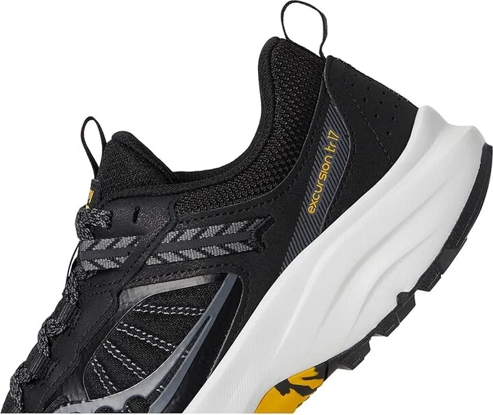 Saucony Excursion TR17 Men's Running Shoes Black/Fog : 10 D - Medium, Textile - Image 7