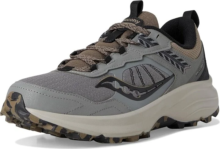 Saucony Excursion TR17 Men's Running Shoes Cinder/Bark : 14 D - Medium, Textile - Image 5