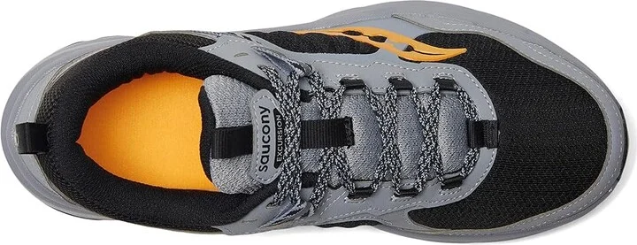 Saucony Excursion TR17 Men's Running Shoes Flint/Black : 10.5 D - Medium, Textile - Image 2