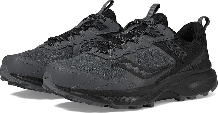 Saucony Excursion TR17 Men's Running Shoes Shadow/Black : 8 EE - Wide, Textile