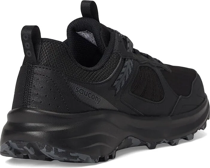 Saucony Excursion TR17 Men's Running Shoes Triple Black : 10.5 EE - Wide, Textile - Image 4