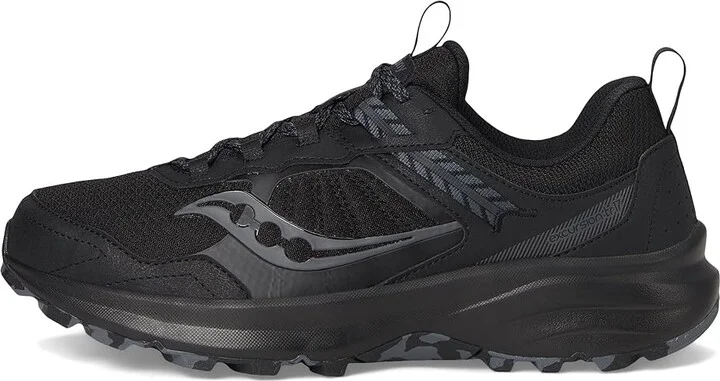 Saucony Excursion TR17 Men's Running Shoes Triple Black : 10.5 EE - Wide, Textile - Image 6