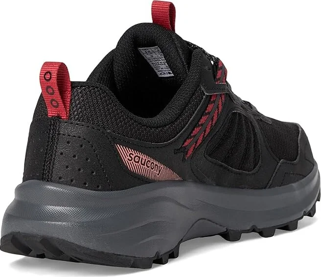Saucony Excursion TR17 Wide Women's Running Shoes Black/Shadow : 6 D - Wide, Rubber - Image 4